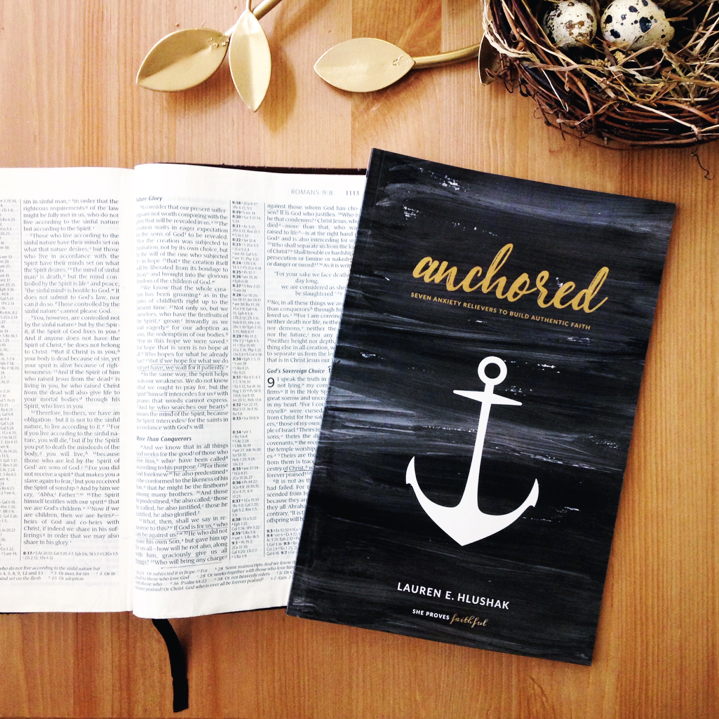 Anchored: 7 Anxiety Relievers to Build Authentic Faith 